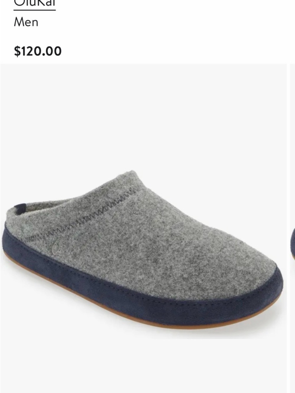 Hāmani Hulu Genuine Shearling Lined Mule Slipper (Men)